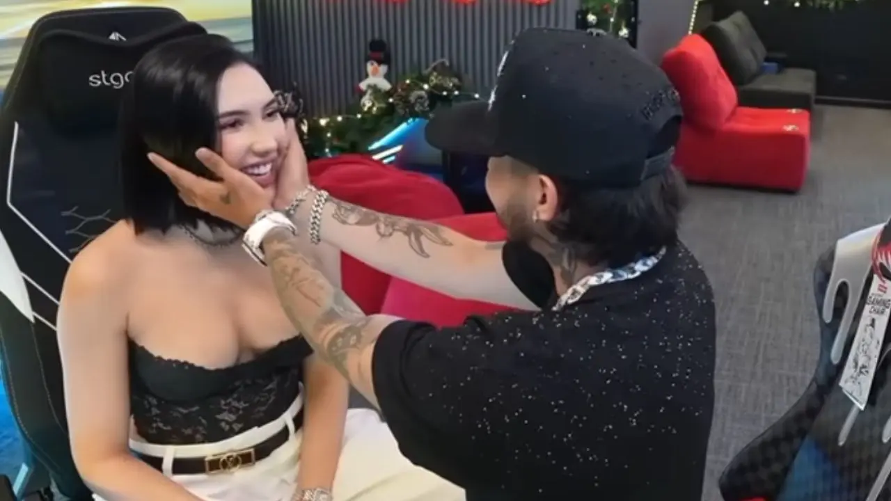 WestCol desata la locura en pleno stream al hablar de Aida Victoria Merlano