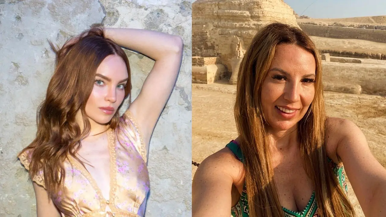¡Increíble! Belinda habla en idioma alienígena junto a Mafe Walker en su fiesta